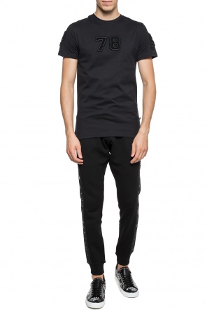 T-shirt with embroidered logo, zdjęcie 2 T-shirt with embroidered logo od Philipp Plein
